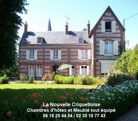 La Nouvelle Criqueboise Bed & Breakfast Criquebeuf-en-Caux Екстериор снимка